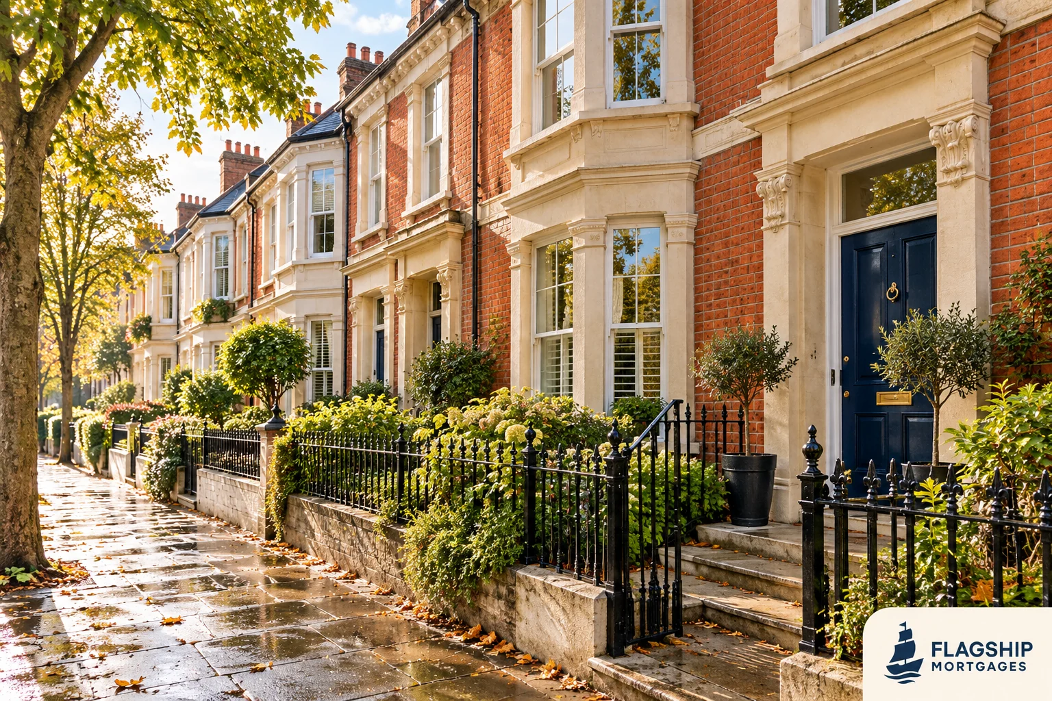 British residential street